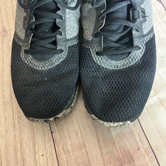 Nike Mens Air Precision 2 AA7069-090 Black Gold White Sneakers Shoes Size 13 - Picture 3 of 16